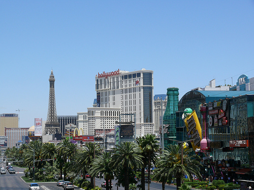 las vegas strip photo