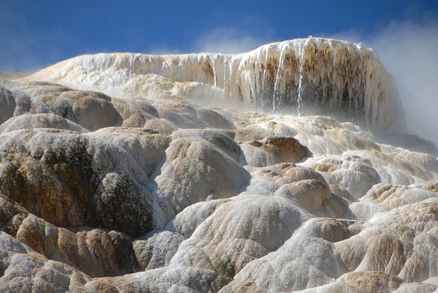 Yellowstone spring photo