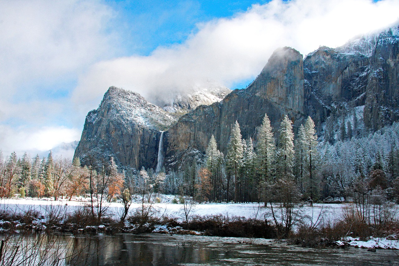 Yosemite snow photo